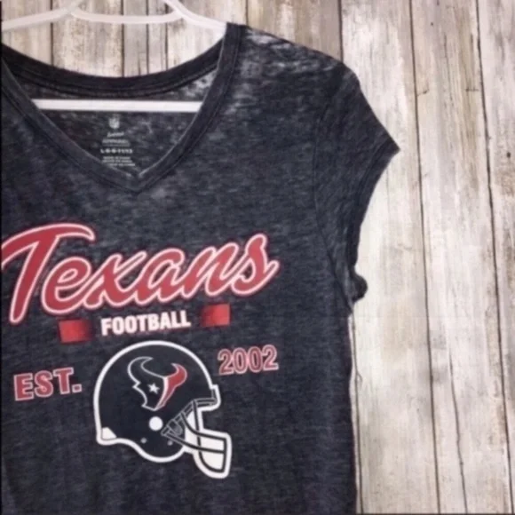 NFL Houston Texans Navy Helmet Tee - Picture 2 of 5